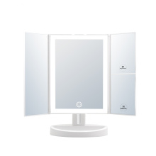 Trifold Vanity Mirror with 1X/5X/7X Magnification